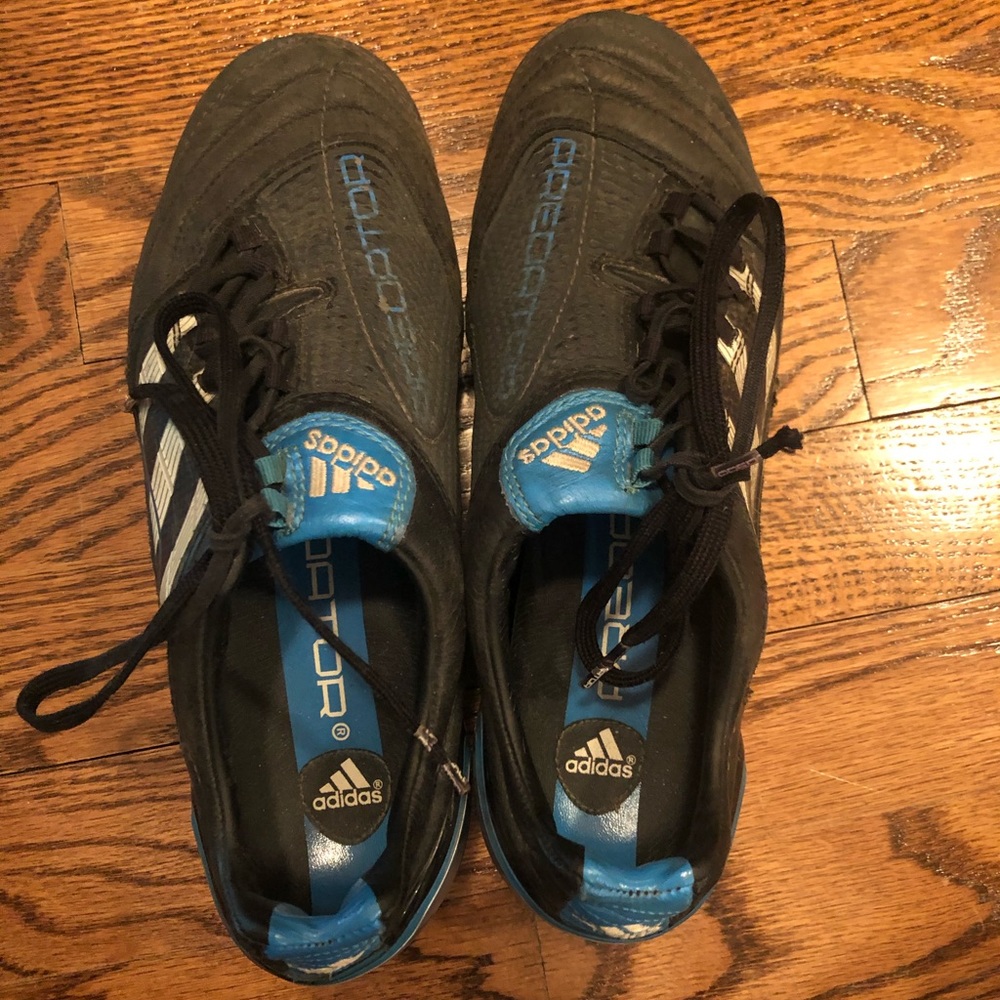 Adidas Blue Predator Soccer Cleats